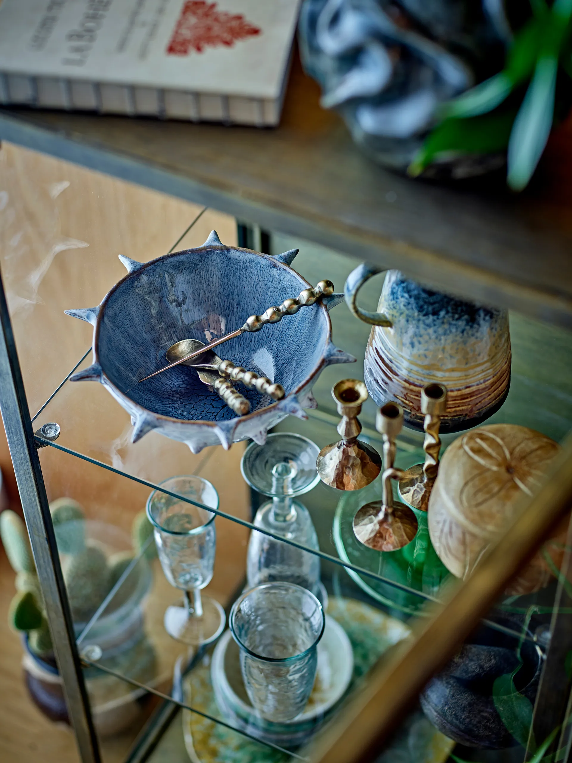 Haolin Käsemesser 3-teilig, Messing Bloomingville