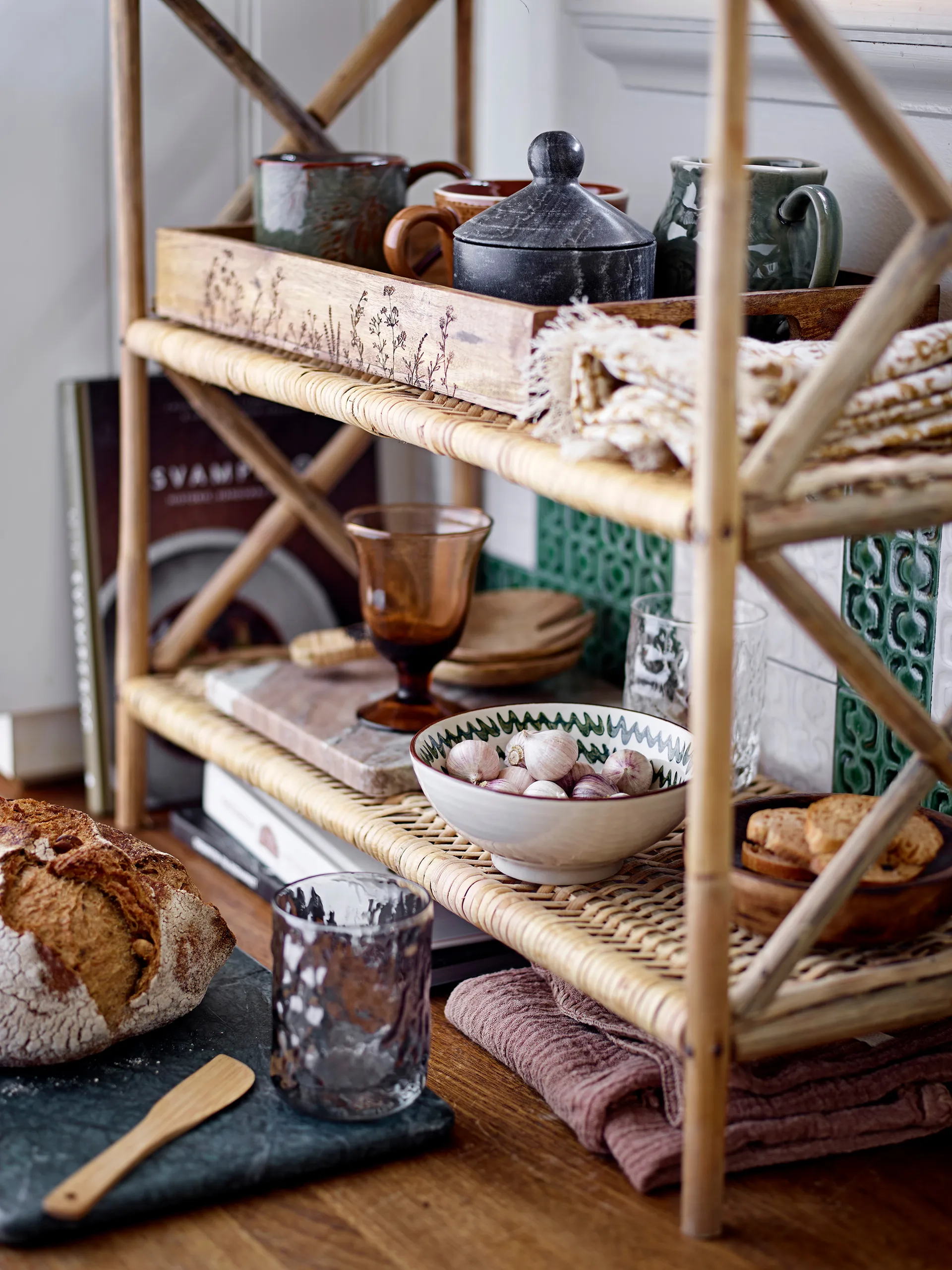 Harmoni Trinkglas 26 cl, Grau Bloomingville