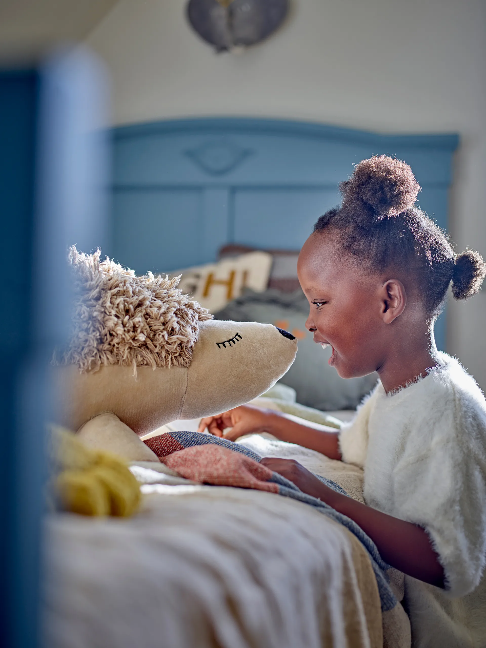 Henny Pouf-Kuscheltier, Braun Bloomingville