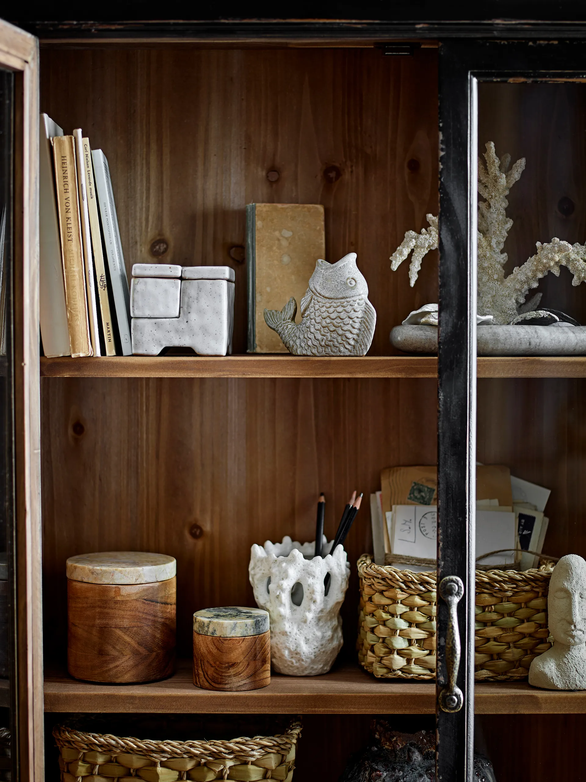 Hiro Kerzenhalter, Grau Bloomingville