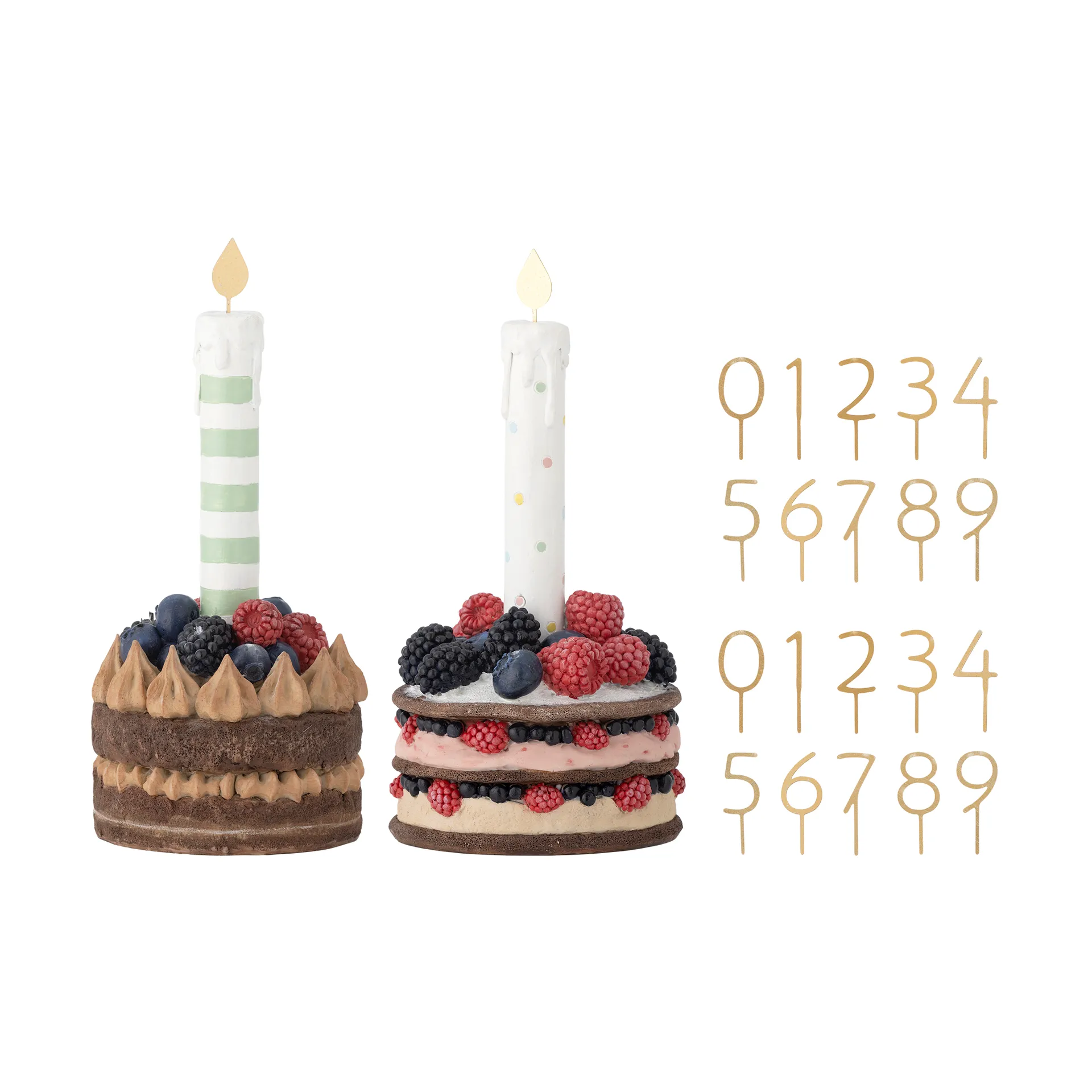 Hooray Geburtstagsdekoration 2-teilig, Rot Bloomingville