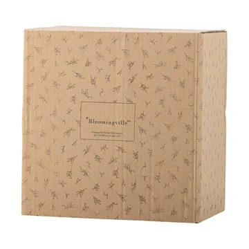 Hooray Geburtstagsdekoration 2-teilig - Rot - Bloomingville