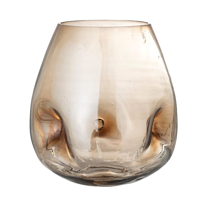 Ifza Glasvase 20cm, Braun Bloomingville
