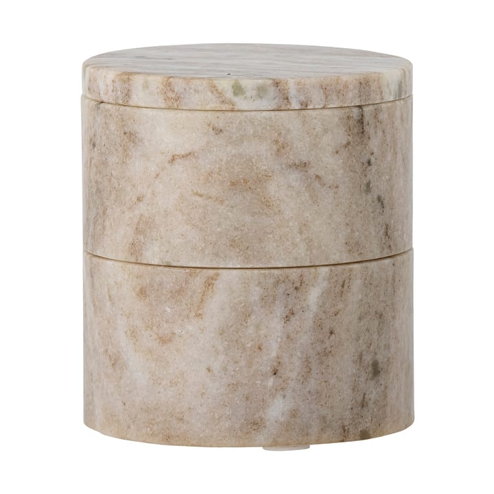 Ilena Dose mit Deckel 3 Teile, Marmor Bloomingville