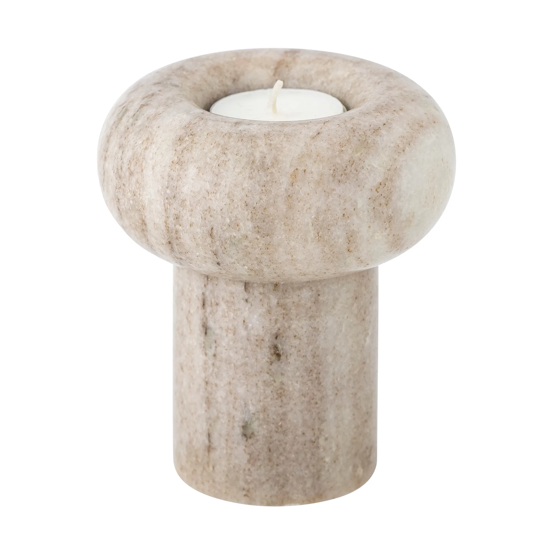 Isabea Windlicht 12cm, Marmor Bloomingville