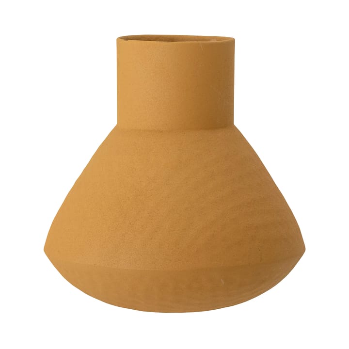 Isira Vase metall 20,5cm - Gelb - Bloomingville