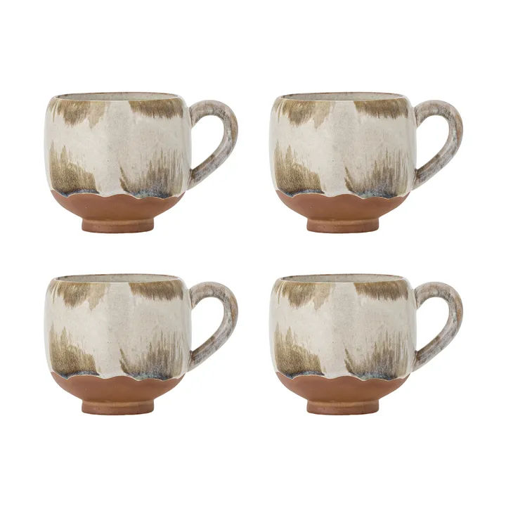Jade Tasse 4-teilig - Natur - Bloomingville