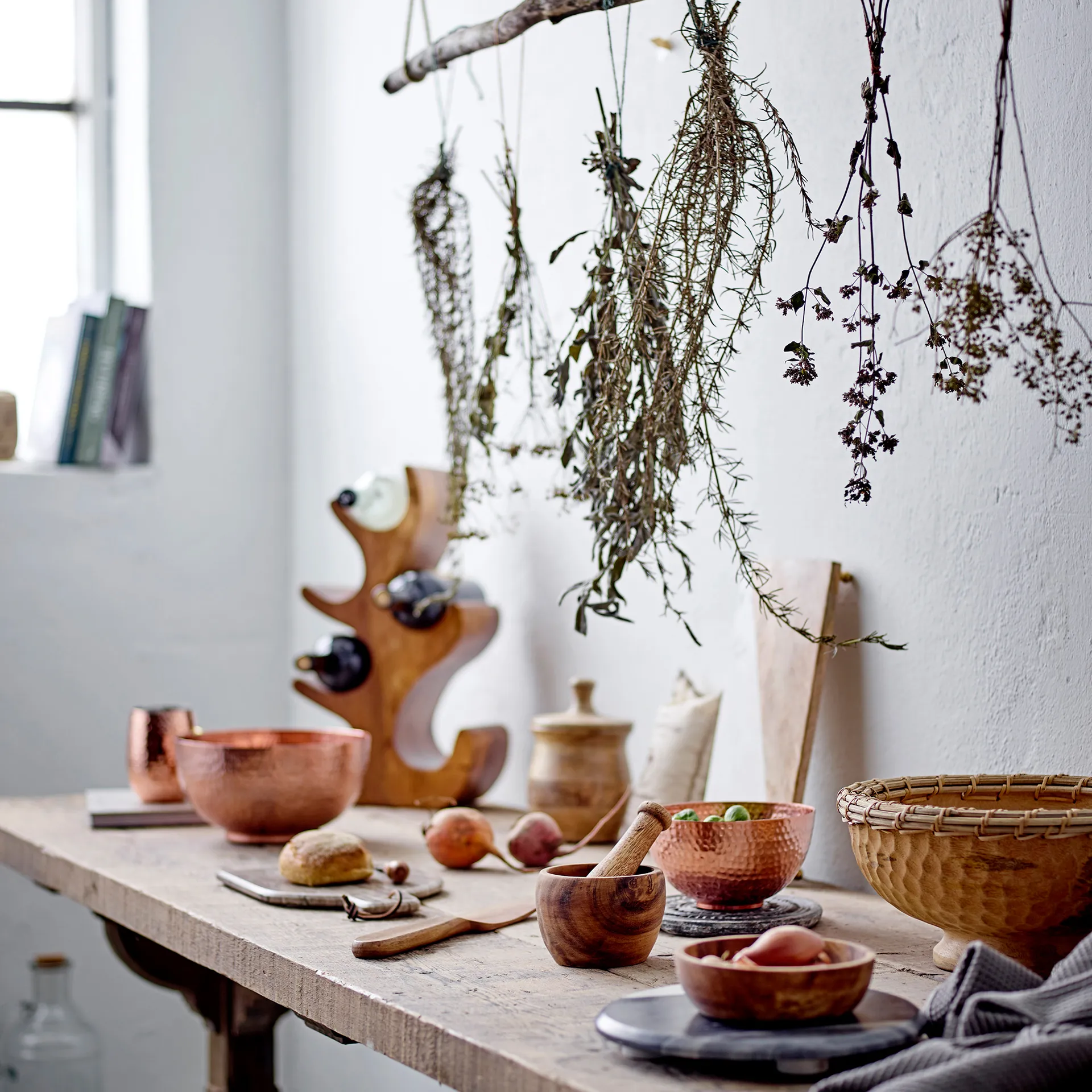 Jai Servierteller Marmor, Ø25,5cm Bloomingville