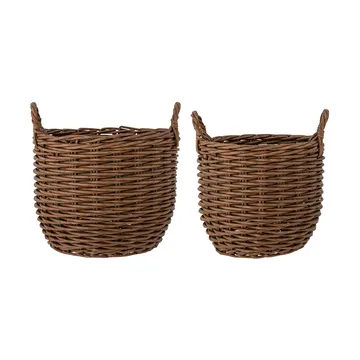 Jayde Verwahrungskorb 2 Teile - Braun - Bloomingville