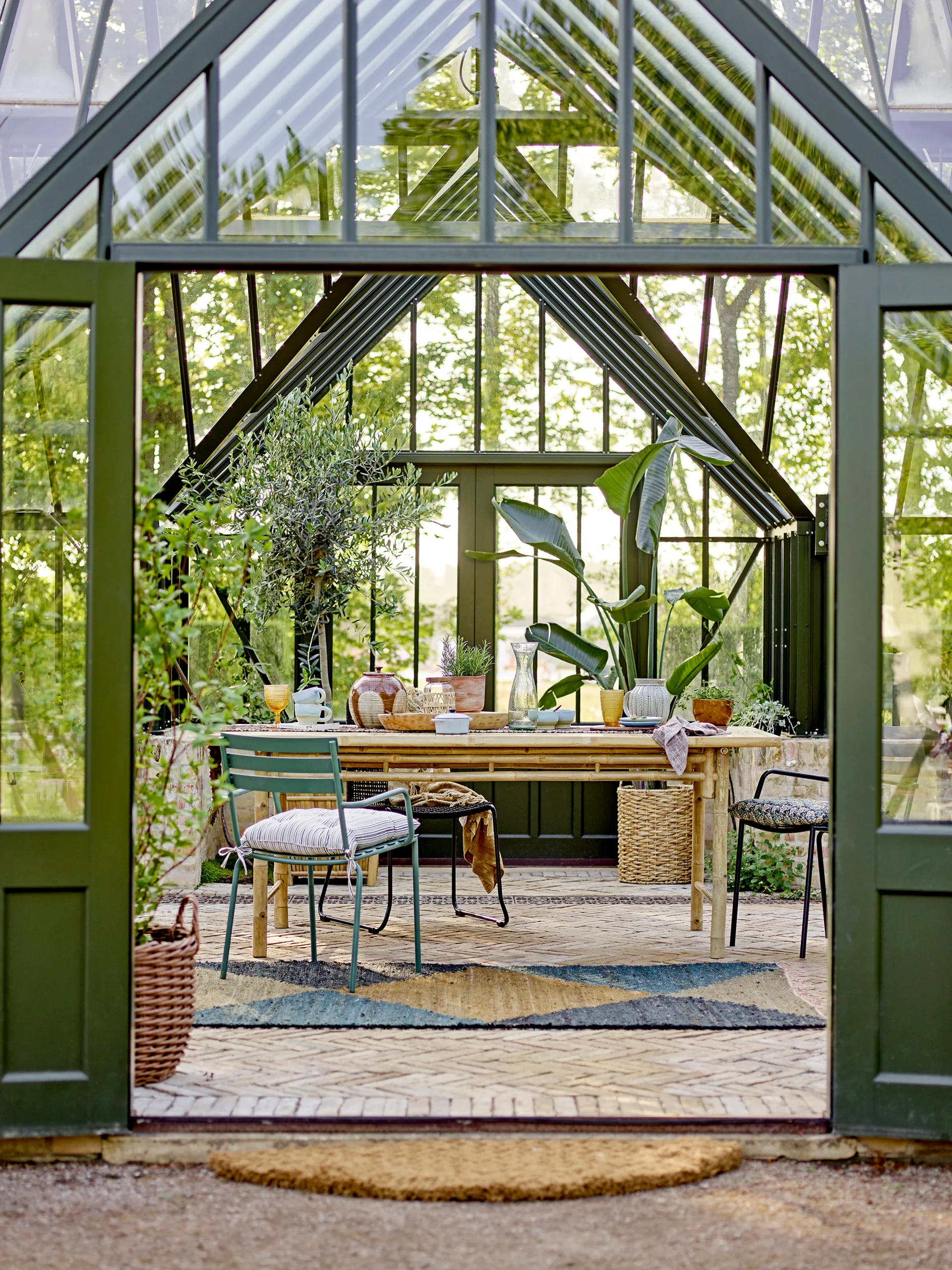 Jayde Verwahrungskorb 2 Teile, Braun Bloomingville