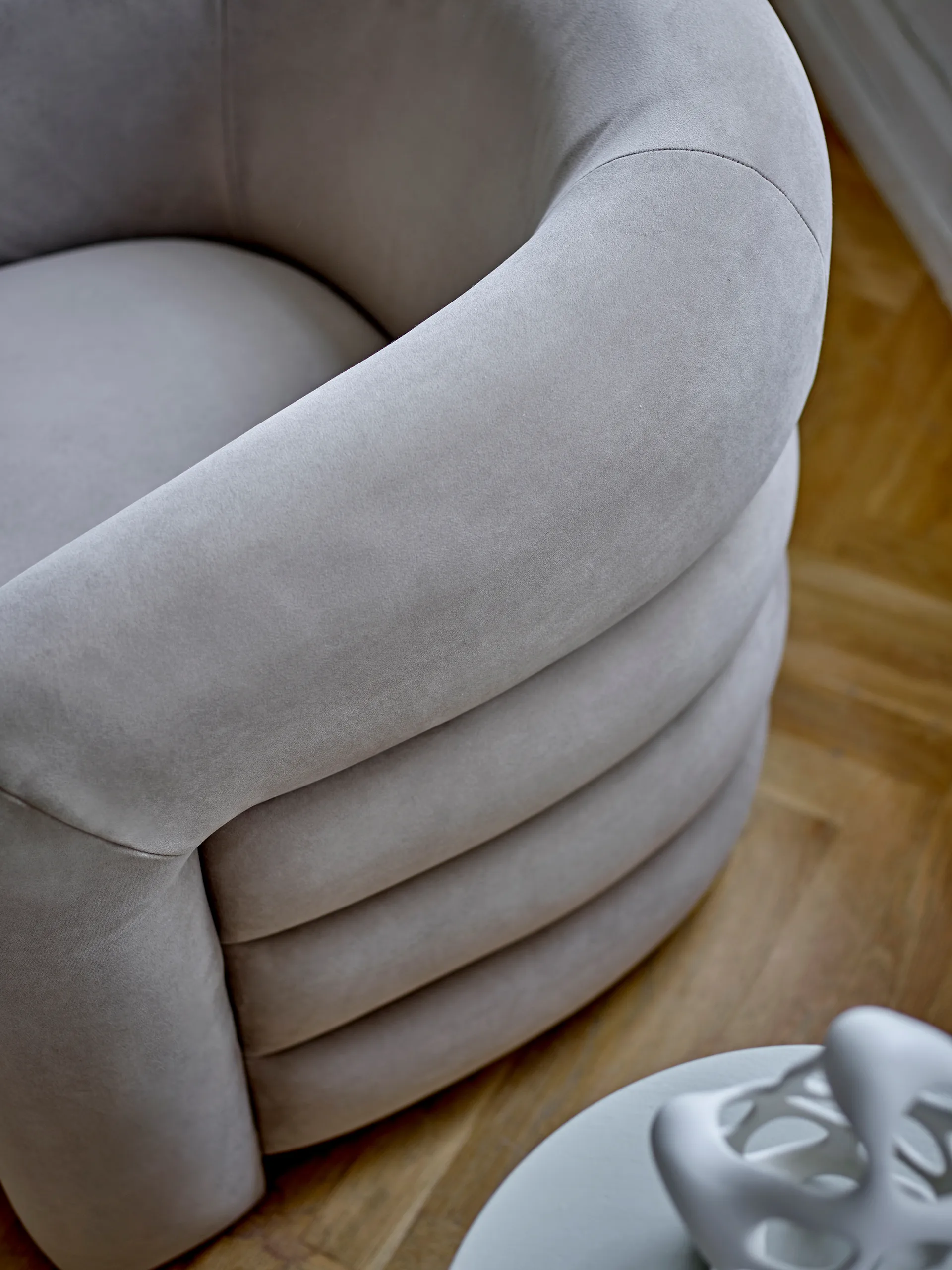 Joel Lounge-Stuhl 78x76 cm, Grau Bloomingville