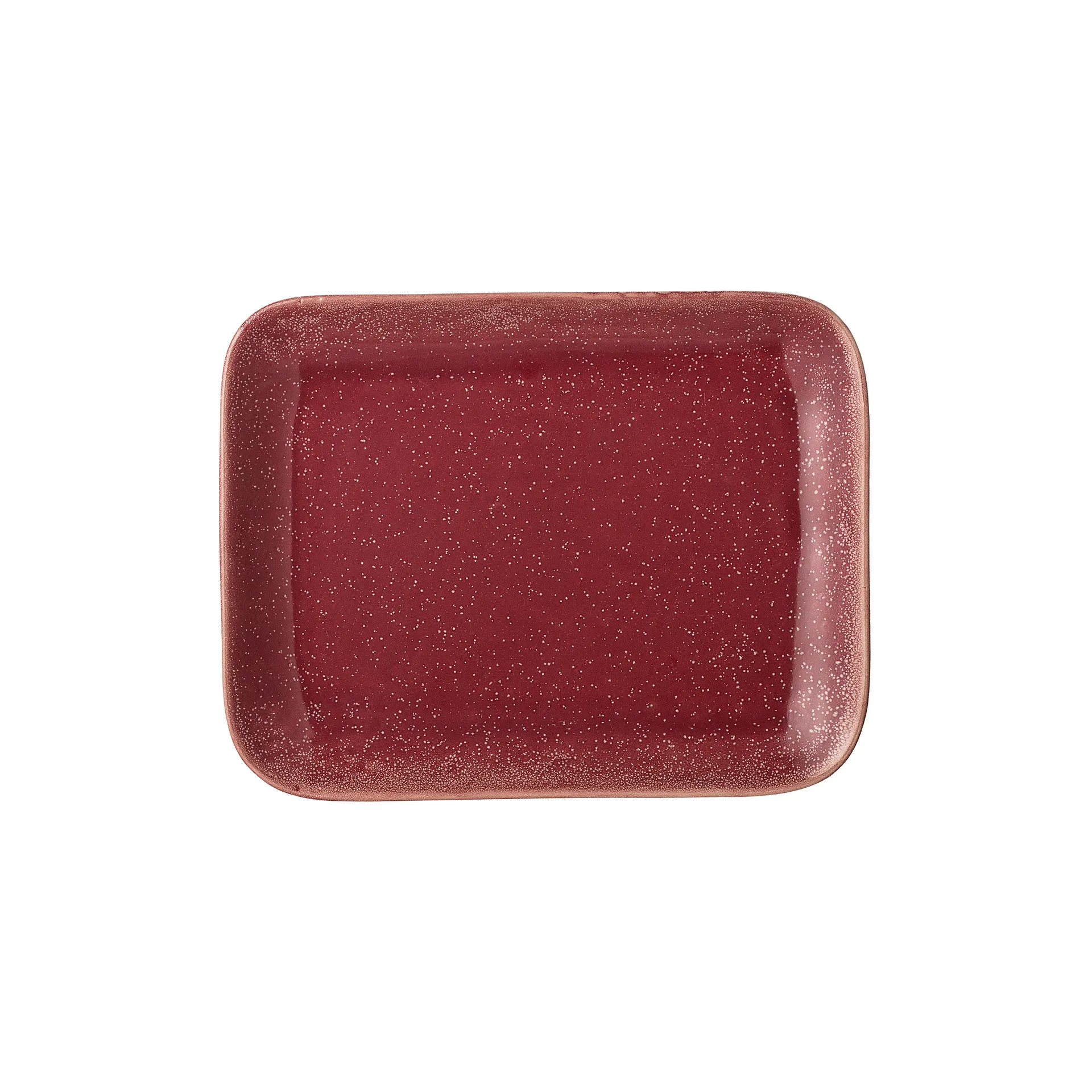 Joëlle Servierteller, Rot Bloomingville