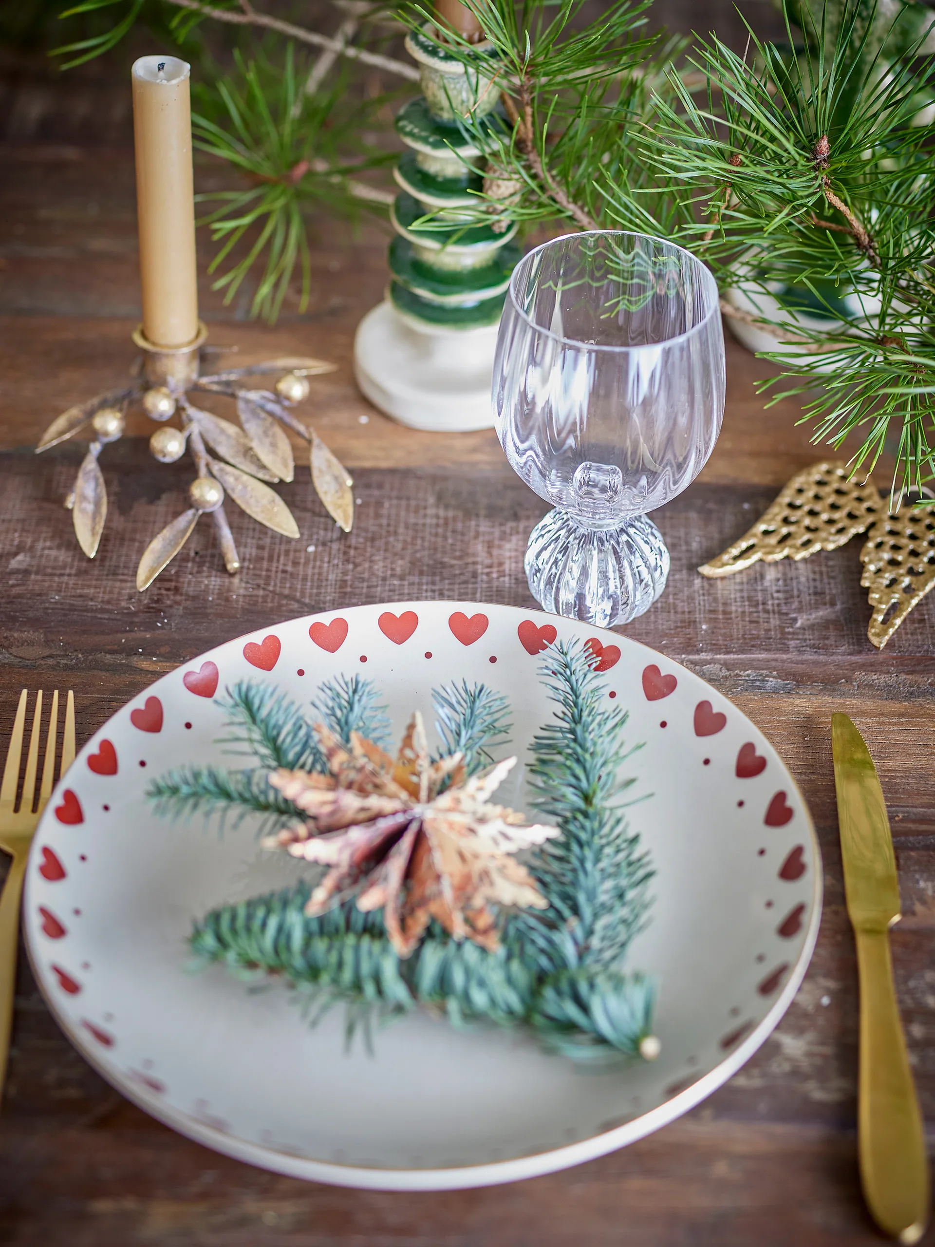 Jolly Teller Ø26 cm, Rot Bloomingville