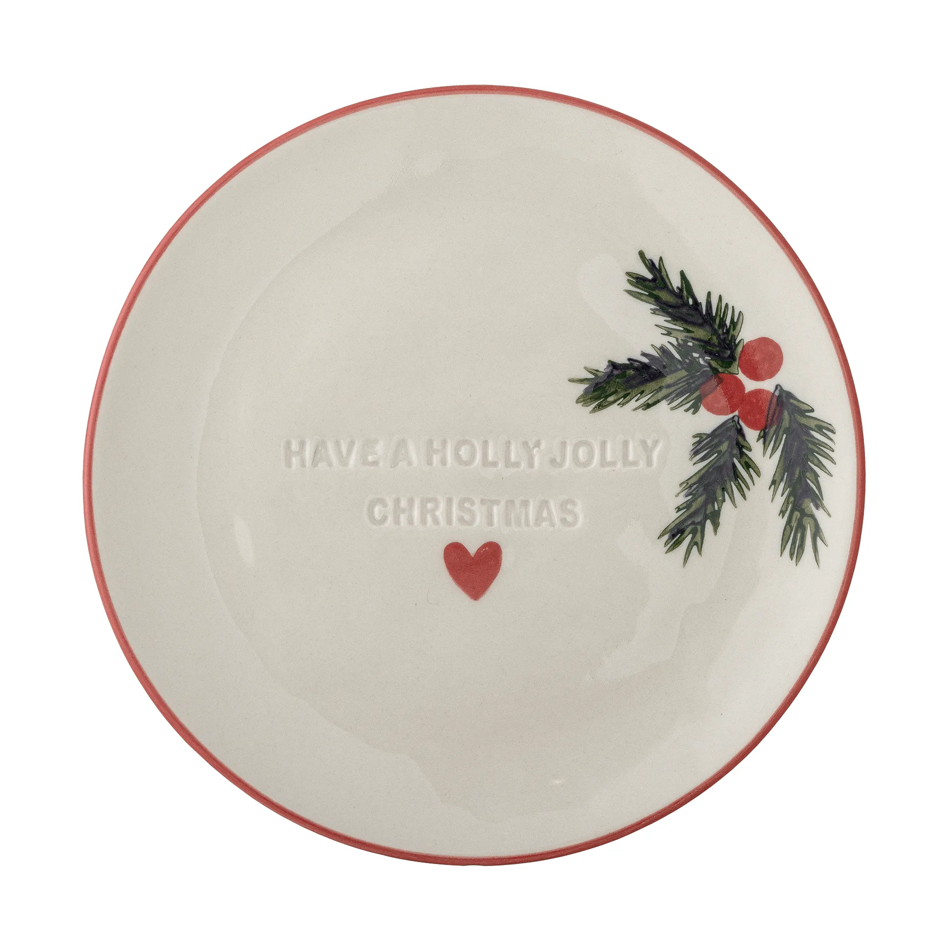 Jovida Dessertteller, Natur, 4 Teile, Ø16 cm Bloomingville