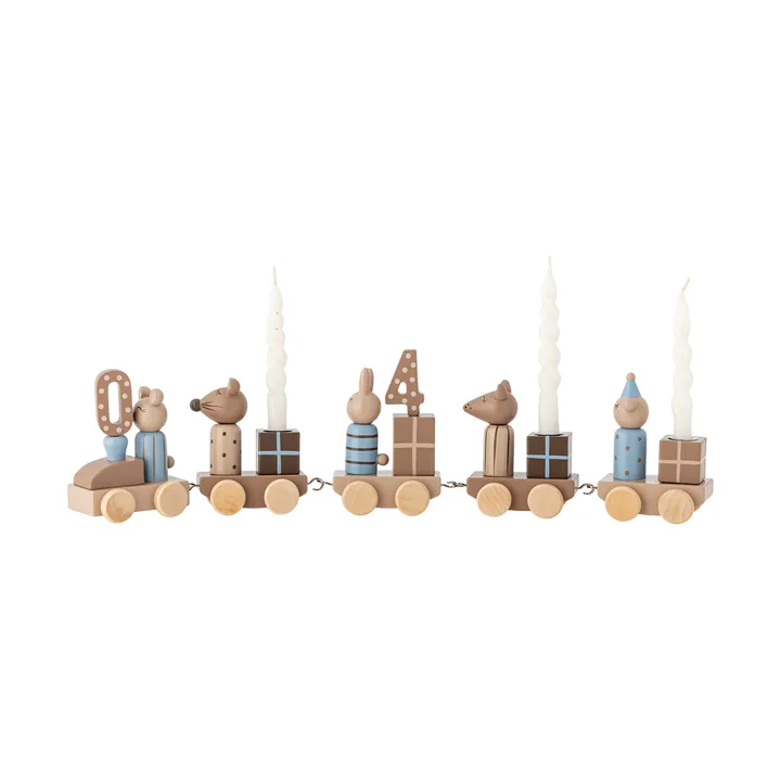 Junaid Geburtstagszug - Braun-Beige - Bloomingville