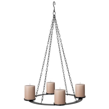 Jutta Adventskerzenhalter Kronleuchter Ø40cm - Schwarz - Bloomingville