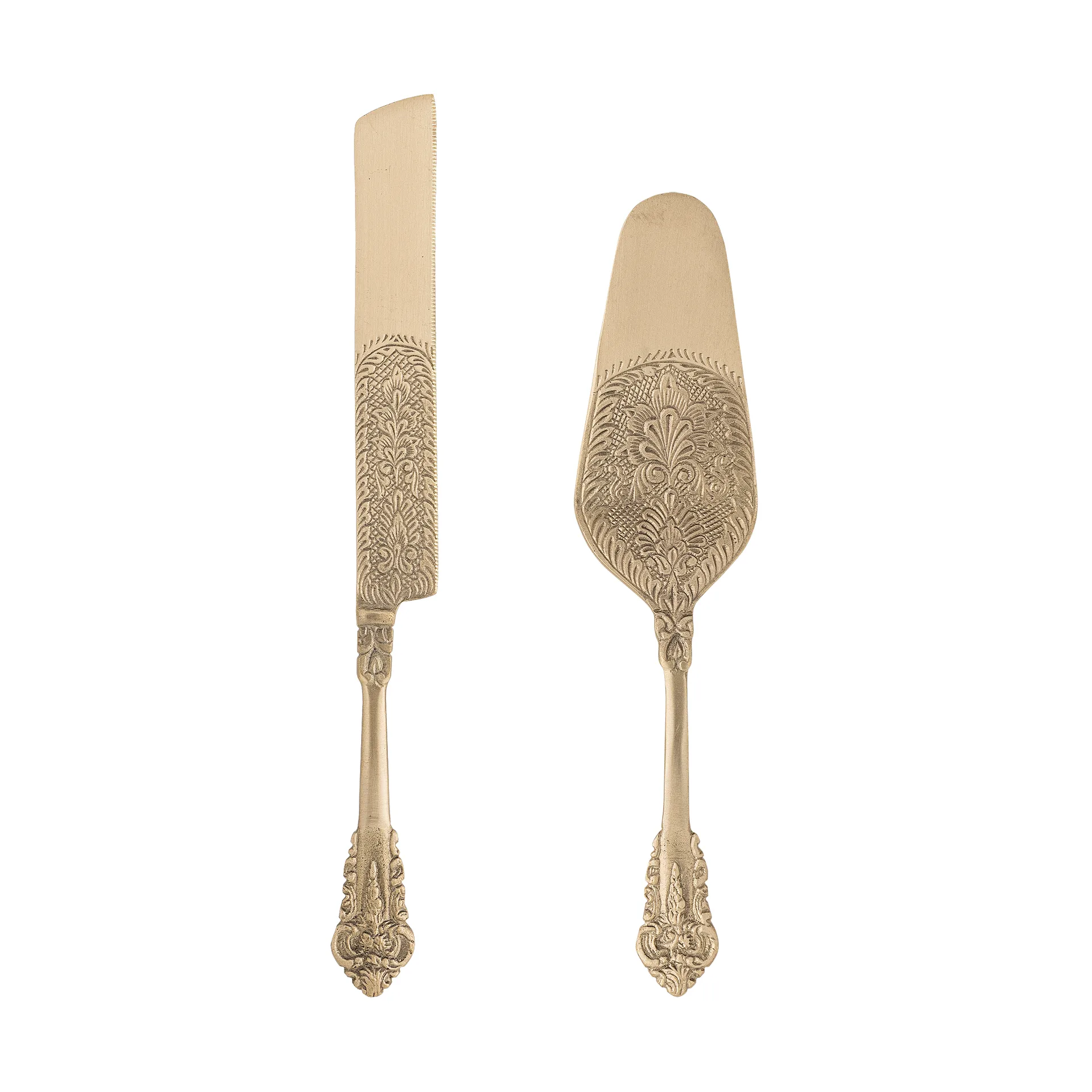 Kalima Tortenheber 2-teilig, Messing Bloomingville