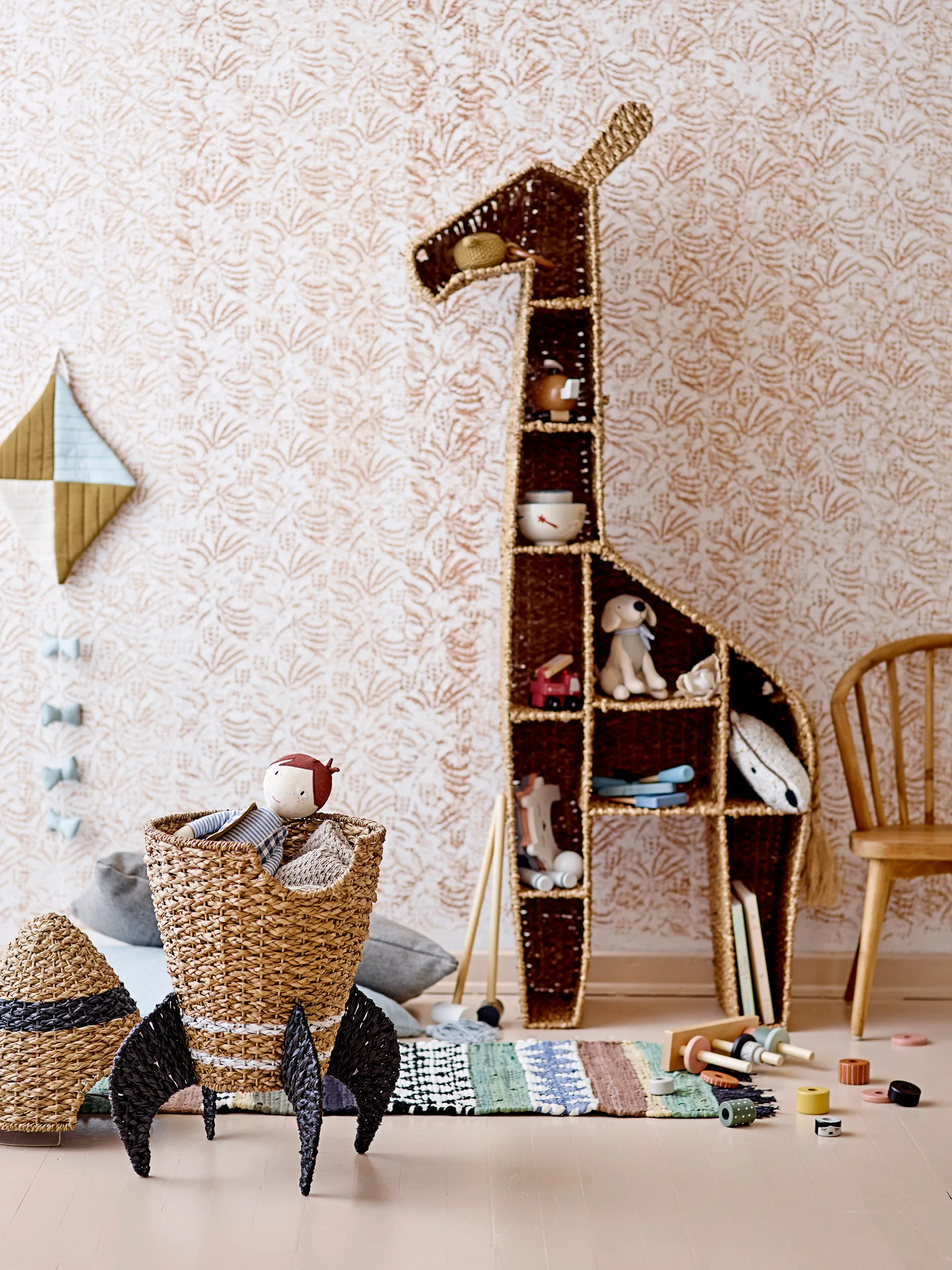 Kalu Bücherregal 148x46 cm, Natur Bloomingville