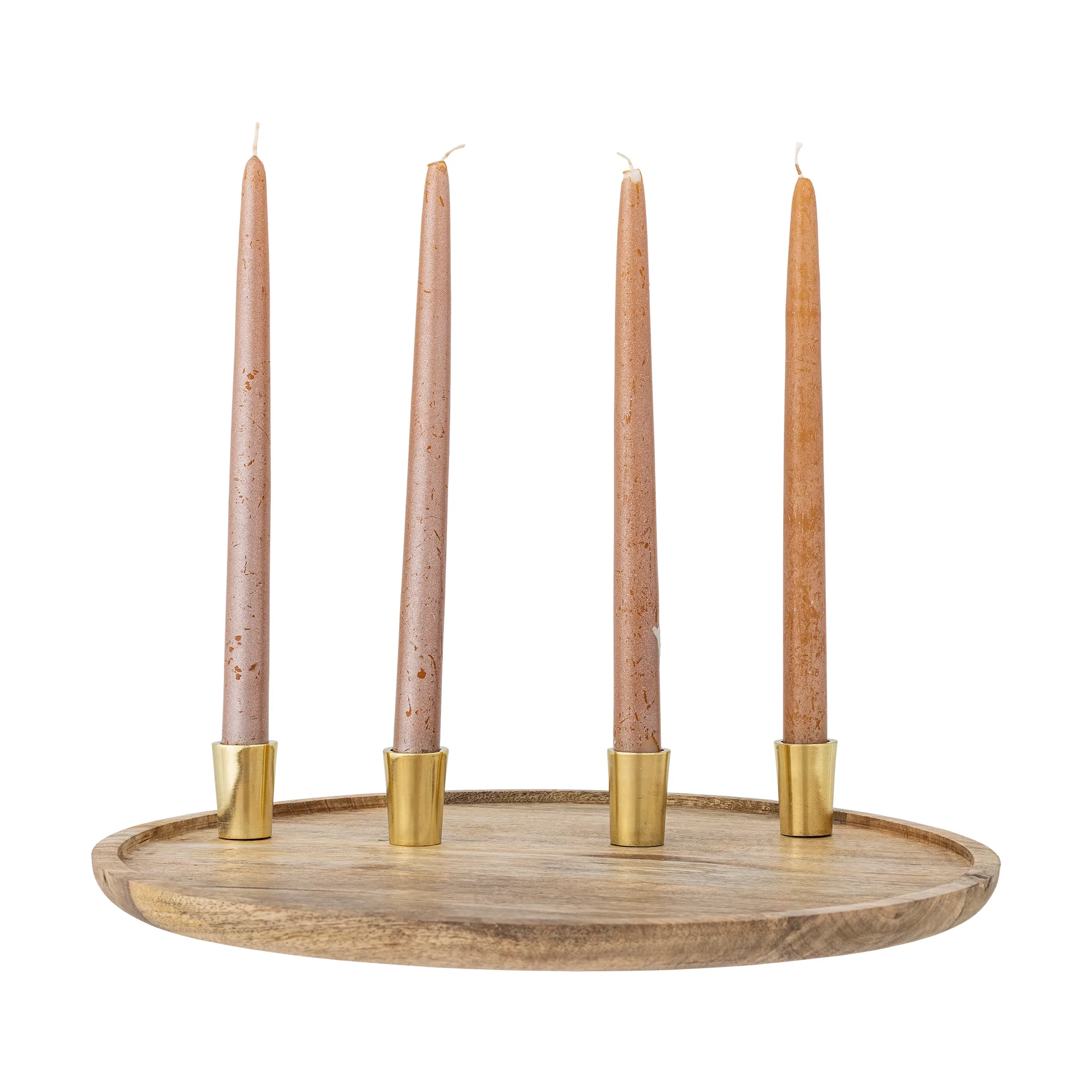 Kanga Adventsleuchter Ø40 cm, Mangoholz Bloomingville