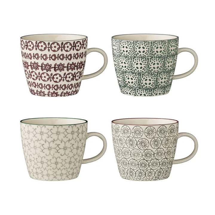 Karine Tasse 4 Teile Ø 9,5cm - Bloomingville