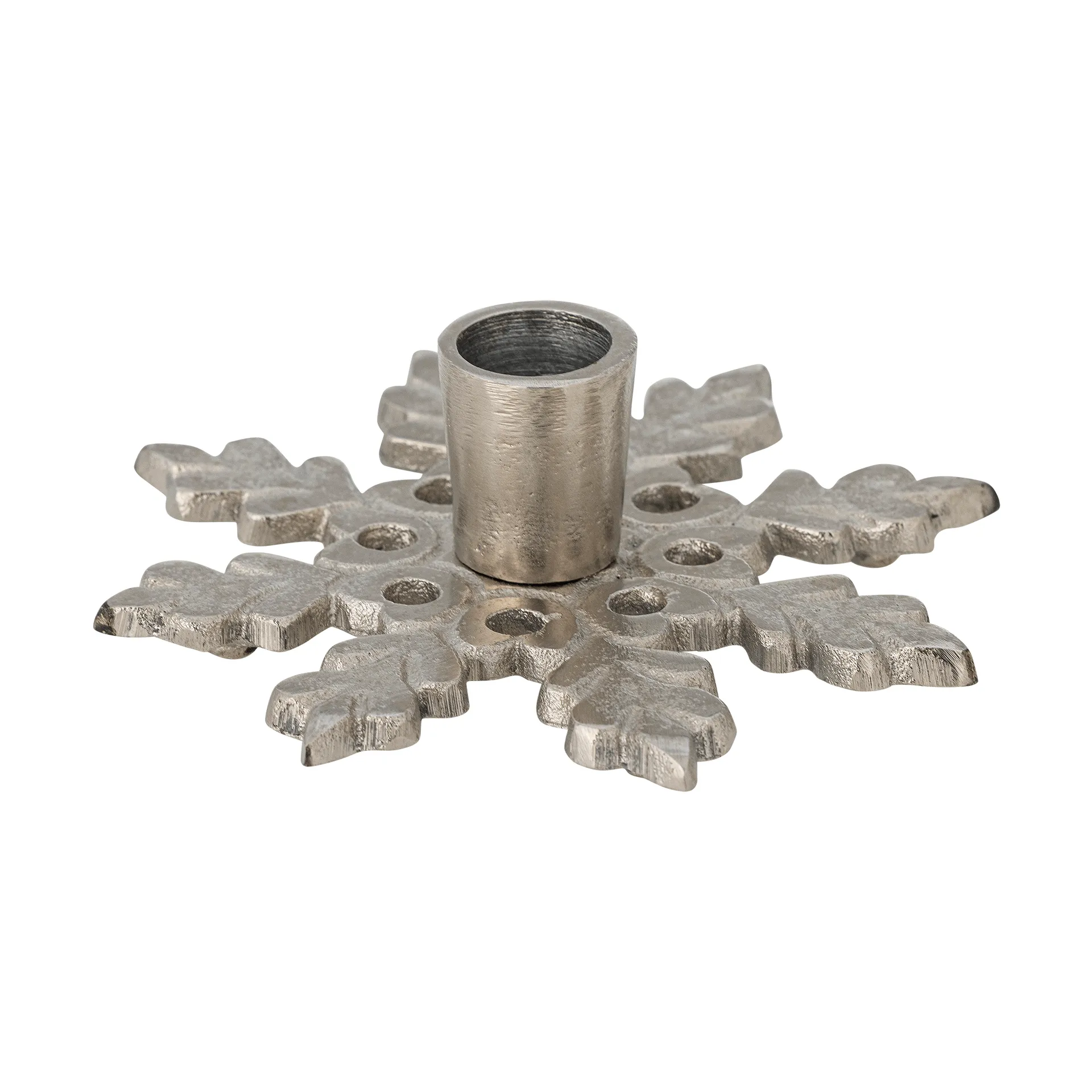 Kashi Kerzenhalter, Silber, Ø13,5 cm Bloomingville