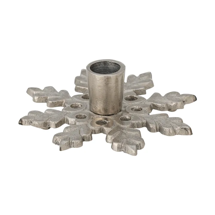 Kashi Kerzenhalter - Silber, Ø13,5 cm - Bloomingville