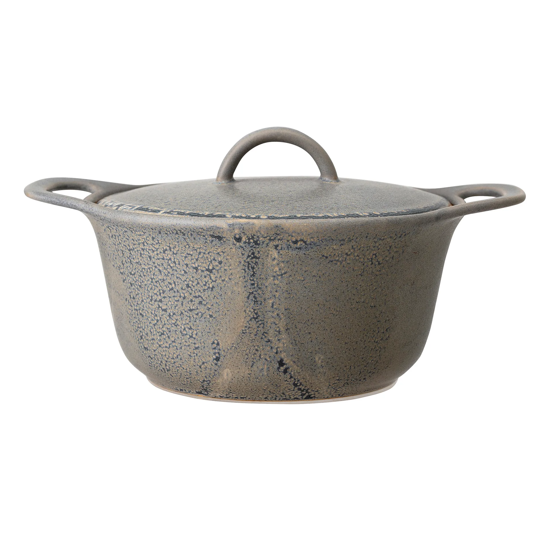 Kendra Serviertopf Steingut, Grau Bloomingville