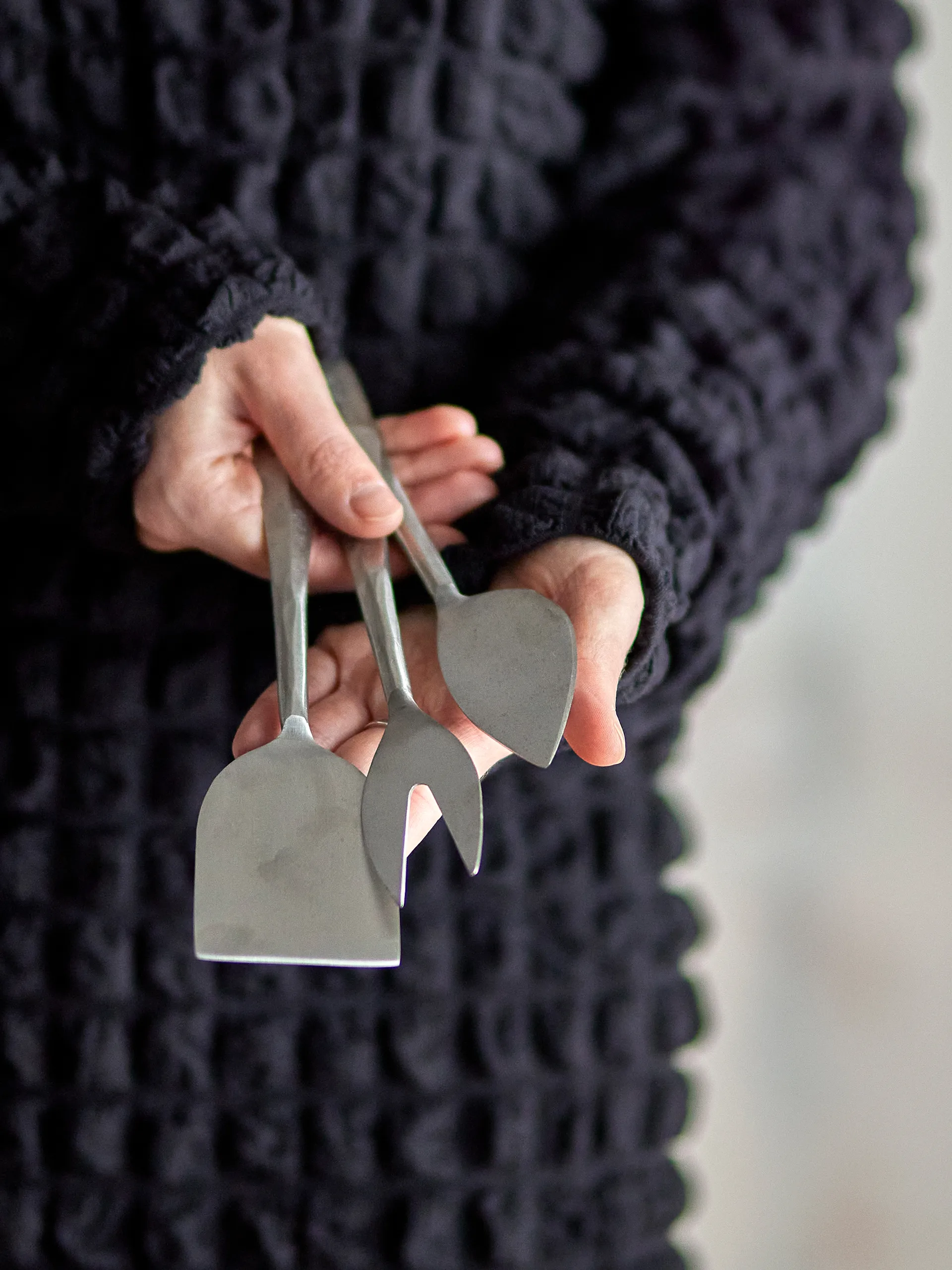 Kinnie Käsemesser-Set 3-teilig, Edelstahl Bloomingville