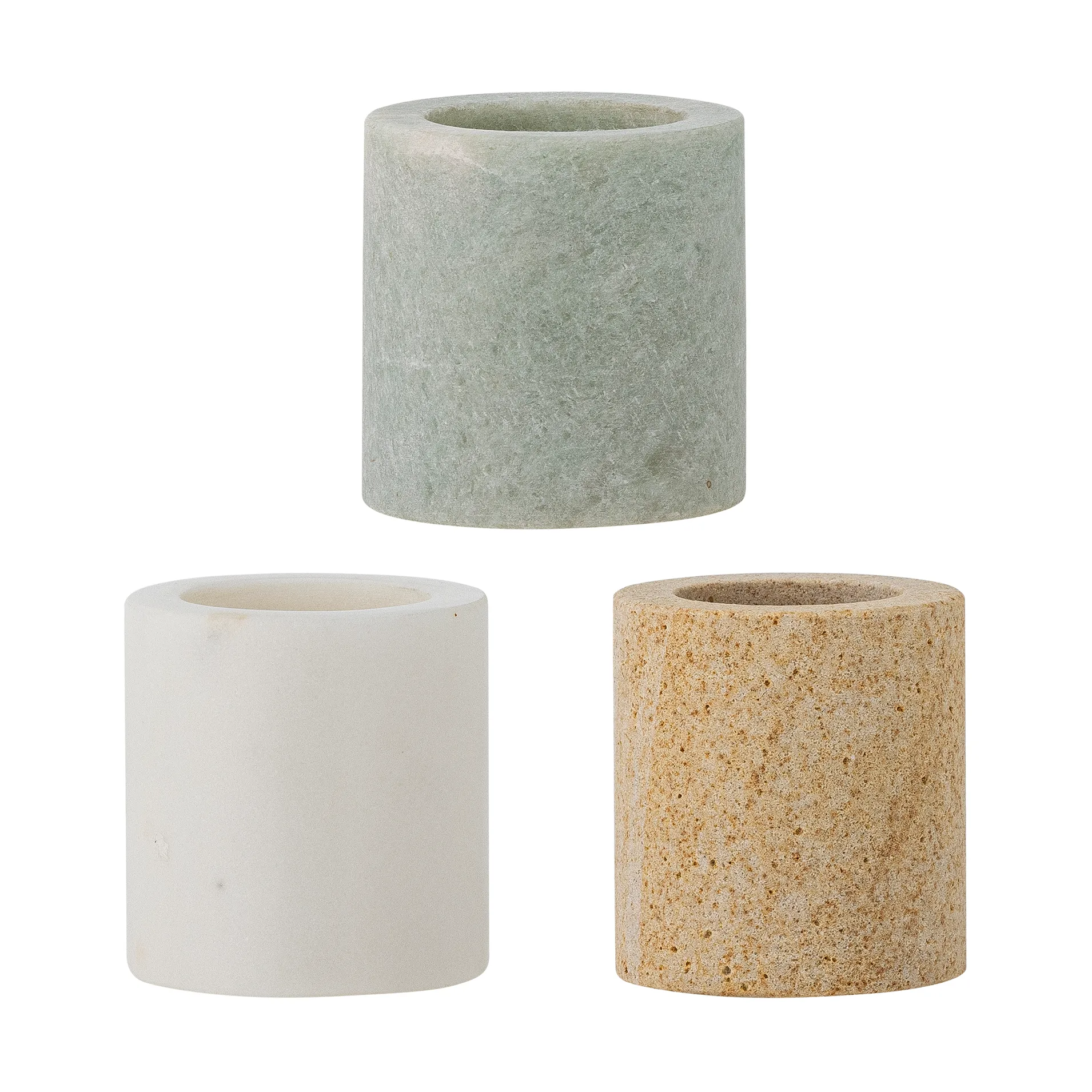 Kokui Vorratsdose 3-teilig, Marmor Bloomingville