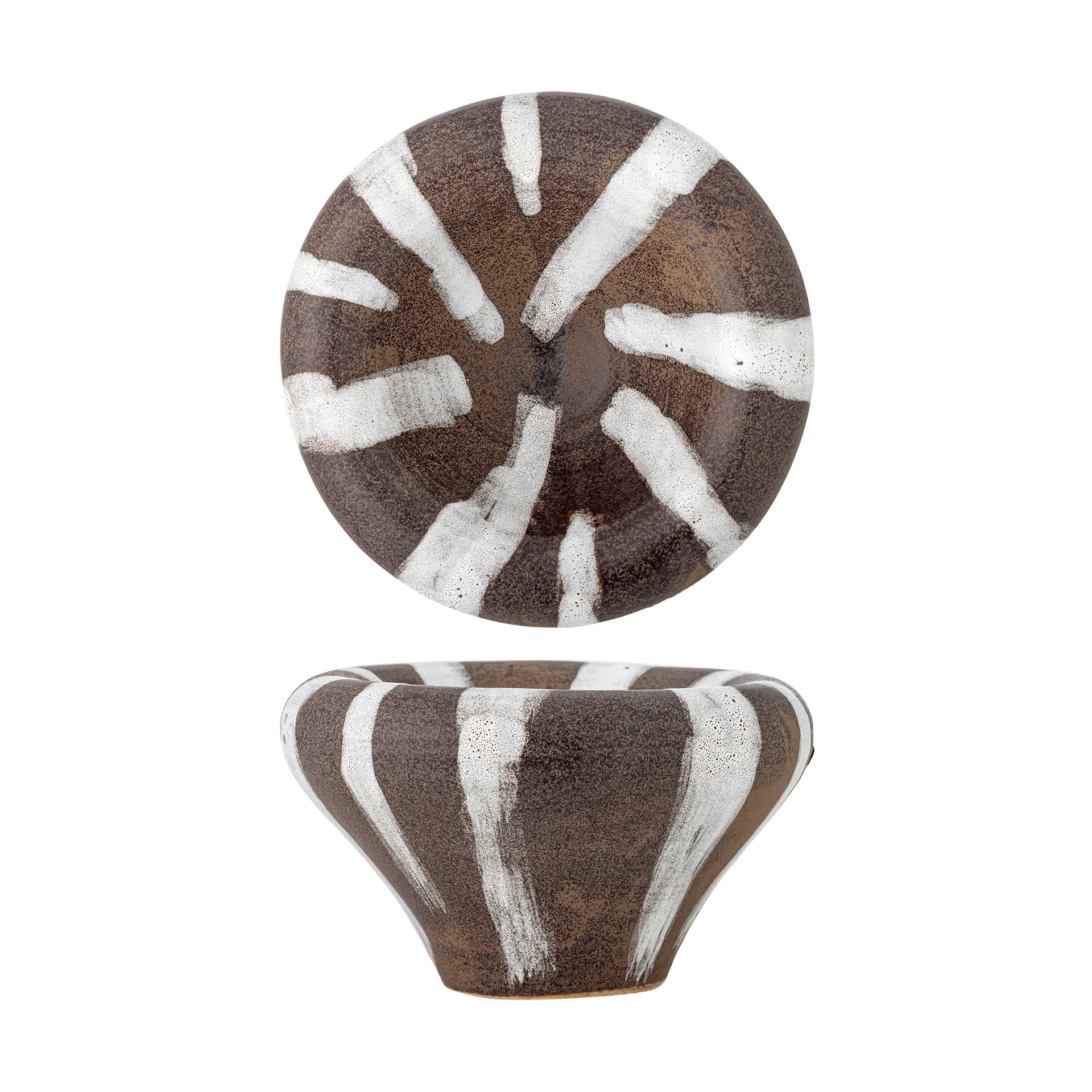 Ladris Schale Ø23 cm, Braun Bloomingville