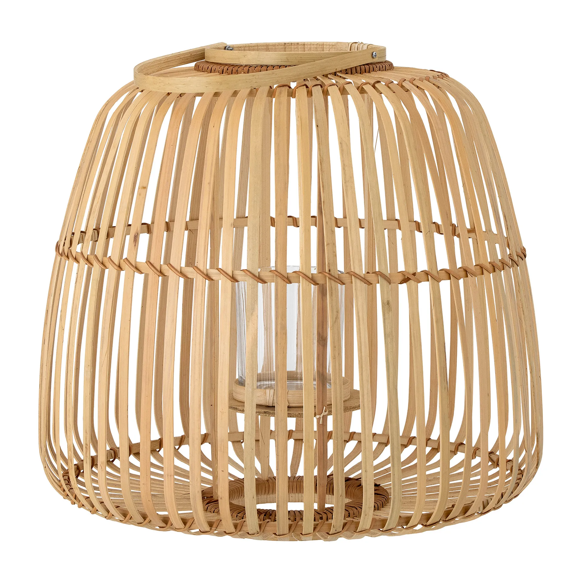 Lalla Laterne Ø42 x 39cm, Bamboo Bloomingville