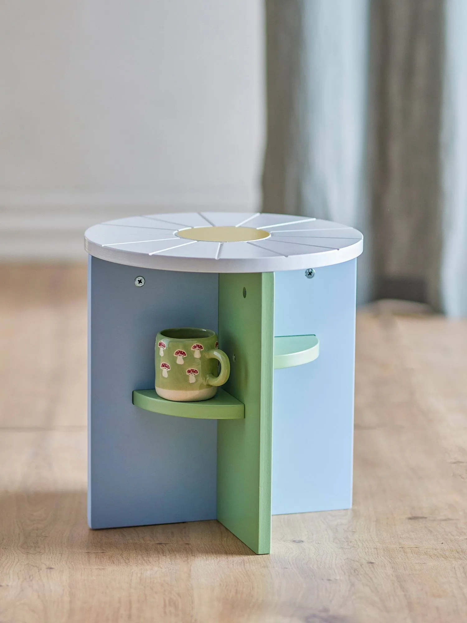 Latti Hocker, Multi, Ø30 cm Bloomingville