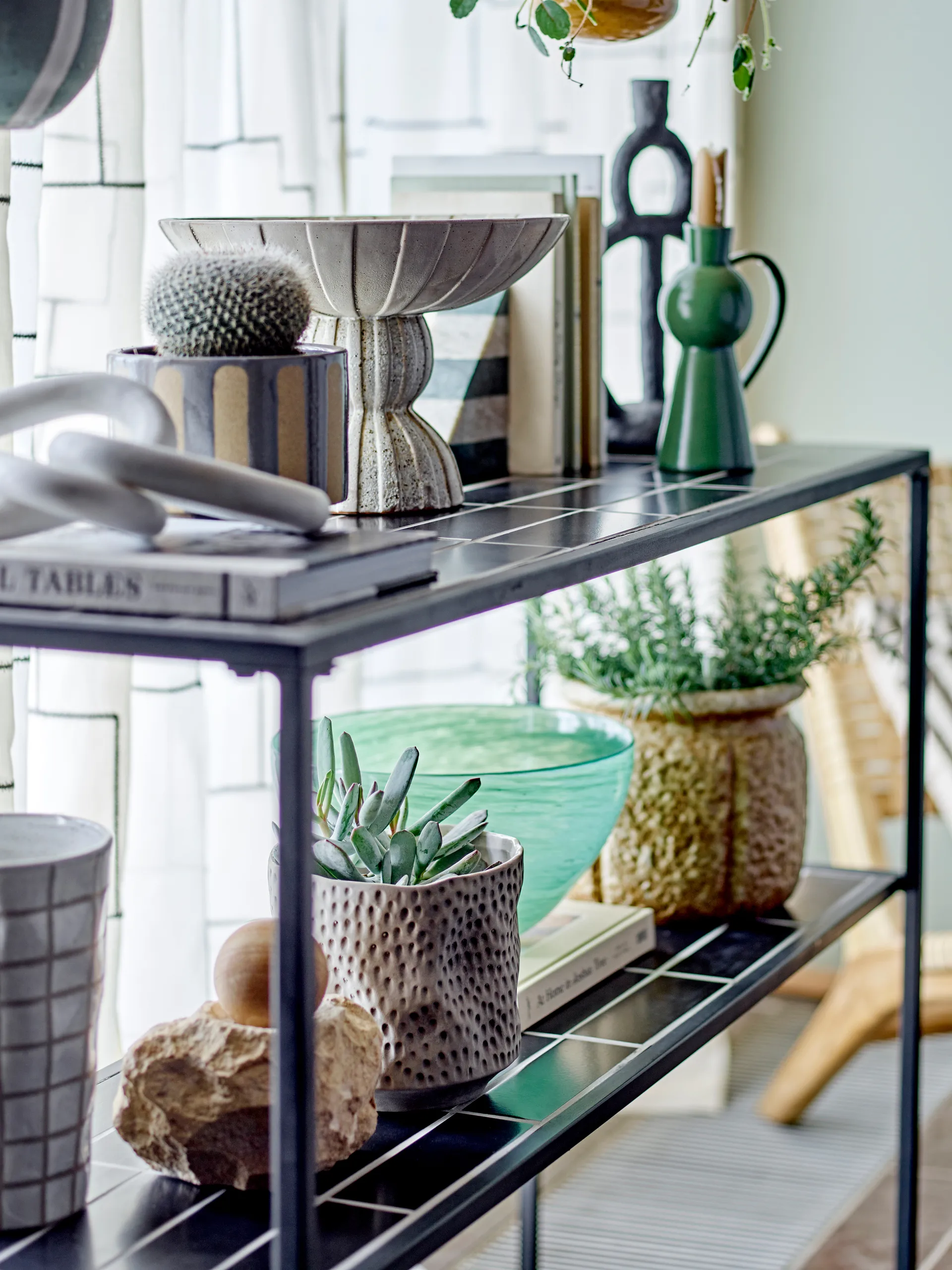 Leek Dekoration 2 Teile, Sandstein Bloomingville