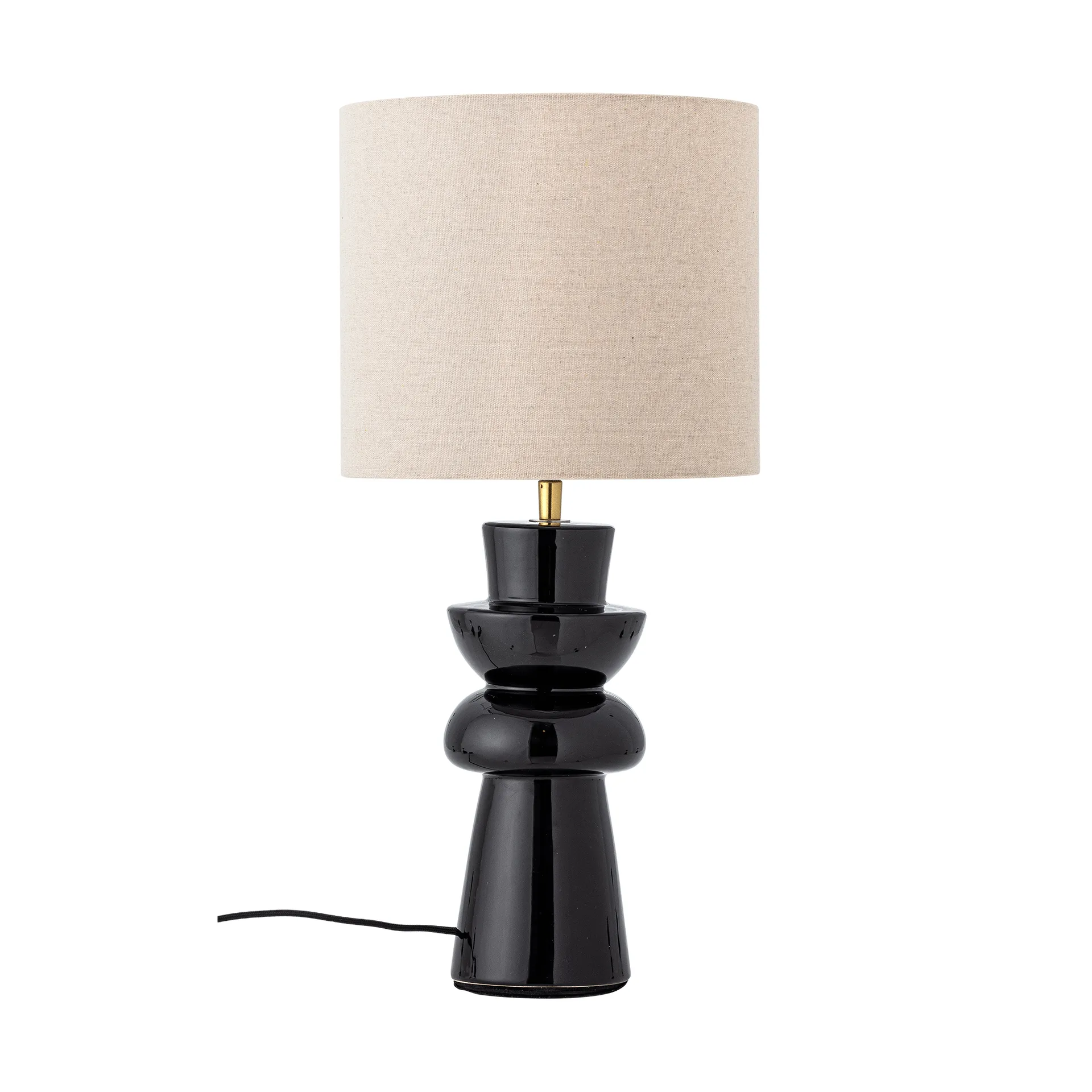 Lio Tischlampe, Schwarz, Ø25 cm Bloomingville