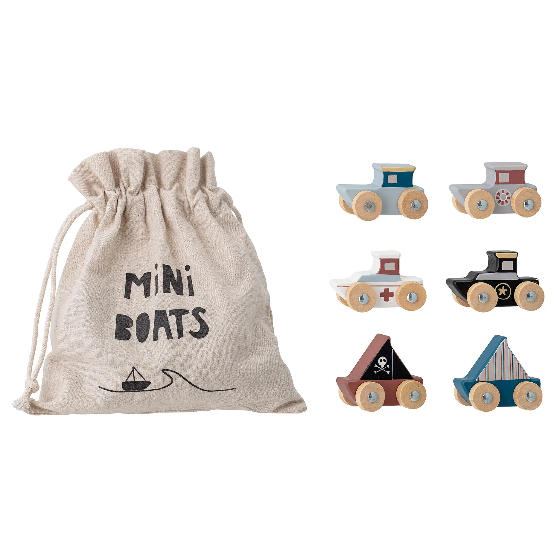 Lissen Spielzeugset 7 Teile, Multi Bloomingville