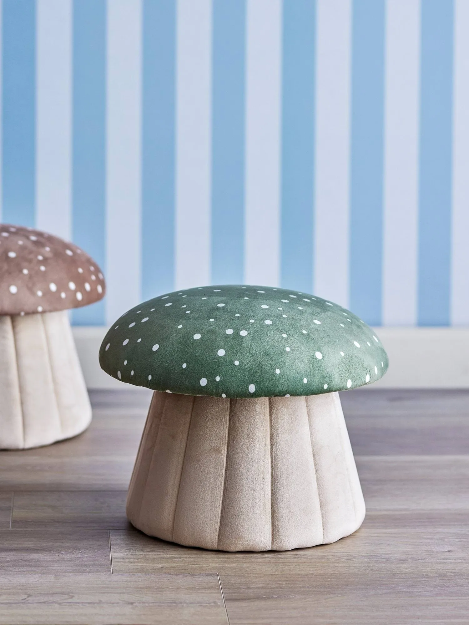 Lue Sitzpouf Ø37x30 cm, Blau Bloomingville
