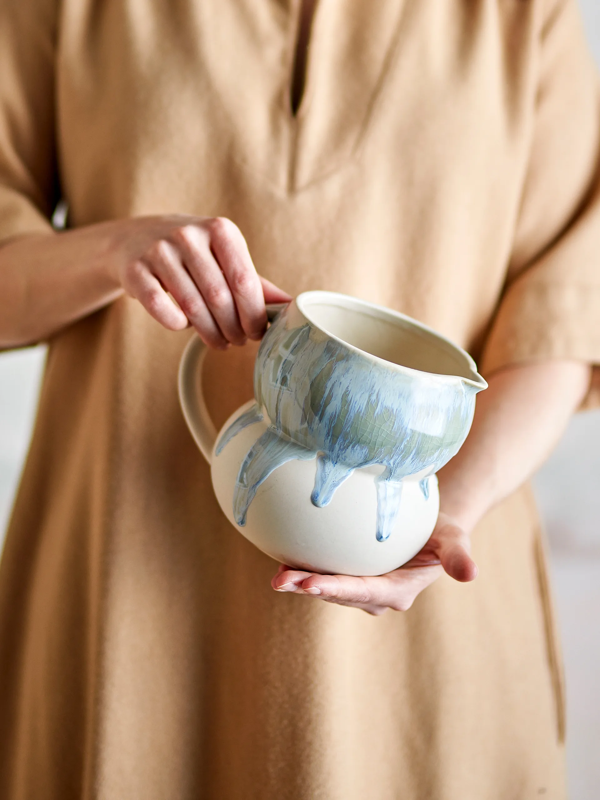 Luna Milchkännchen 1,5 L, Blau Bloomingville