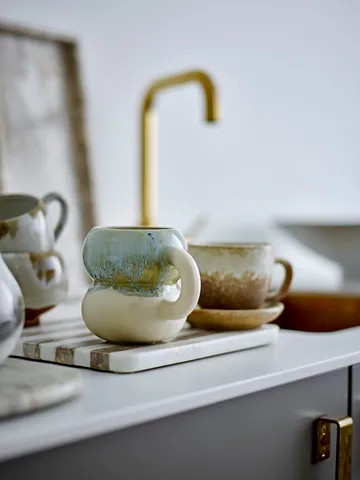 Luna Tasse 4-teilig - Blau - Bloomingville