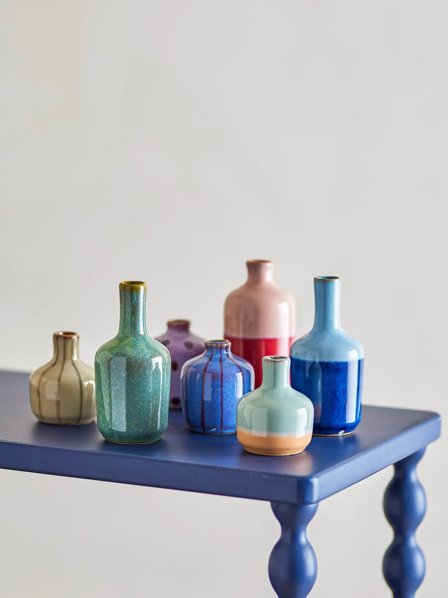 Maien Vase, Mehrfarbiges Steingut, 7-teilig Bloomingville