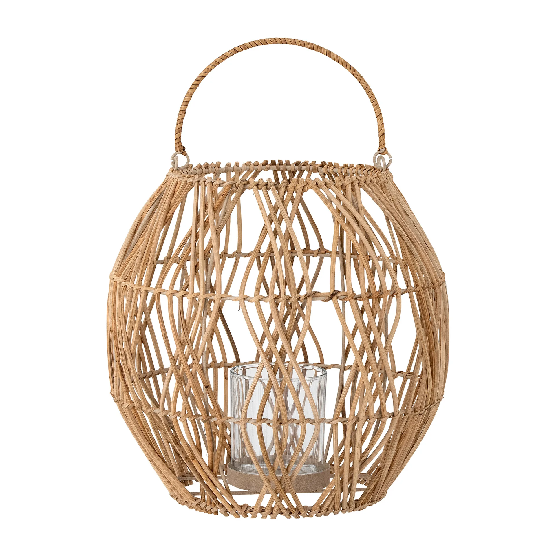 Maiga Laterne Ø30 x 41cm, Rattan Bloomingville