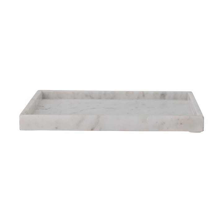 Majsa Dekotablett 35x35 cm - White marble - Bloomingville