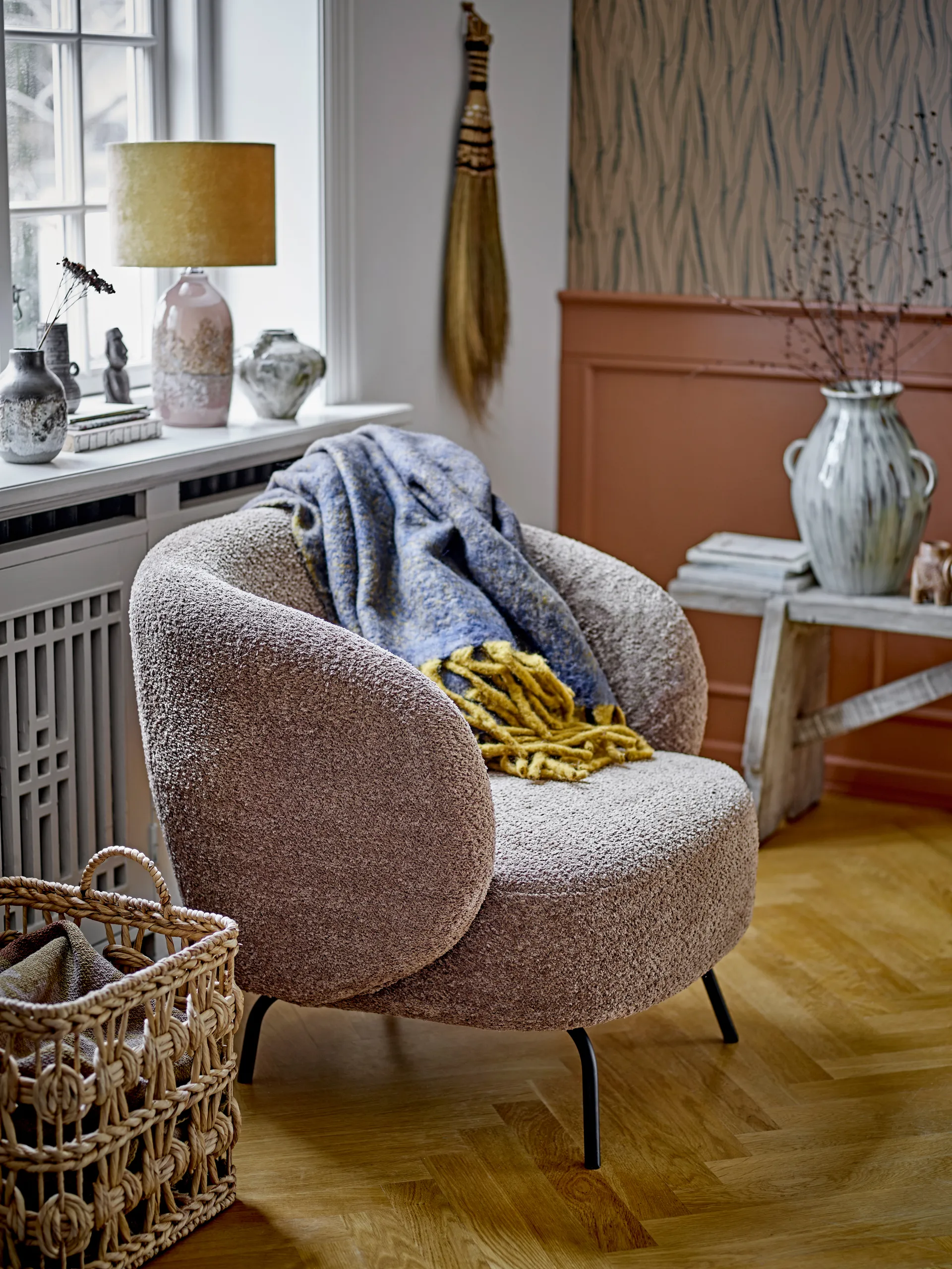 Marnie Verwahrungskorb mit Henkel 2 Teile, Wasserhyazinthe Bloomingville