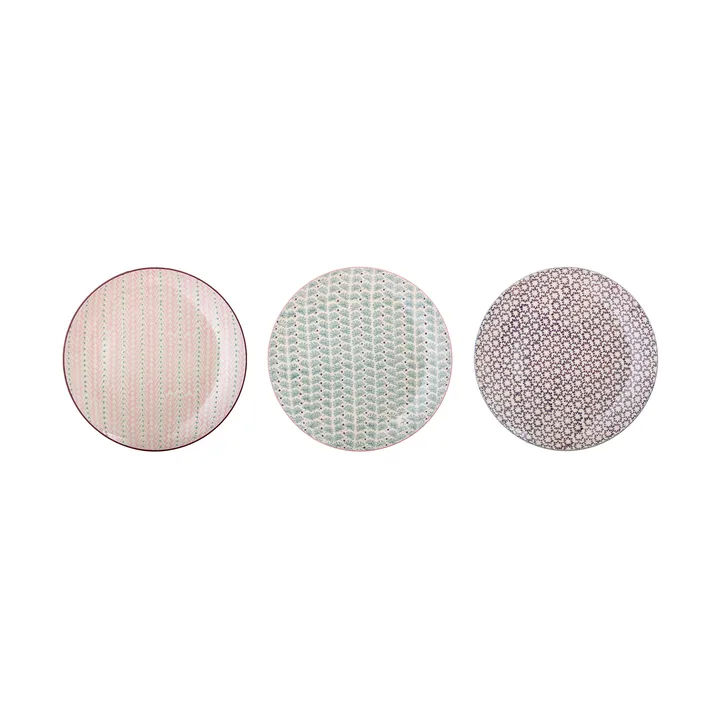 Maya Teller 28cm 3 Teile Multi - Bloomingville