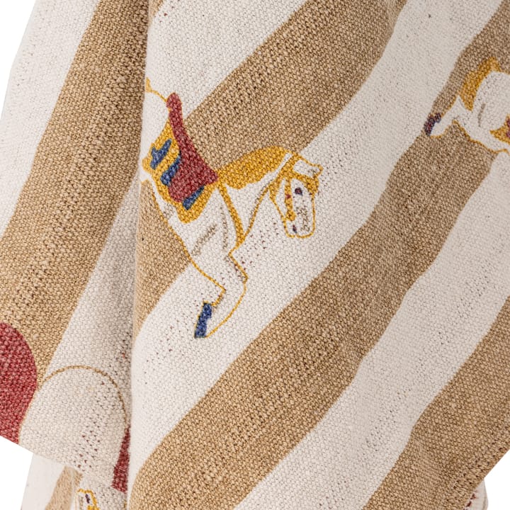Merry-go-round Decke 130x160 cm, Beige-rot Bloomingville