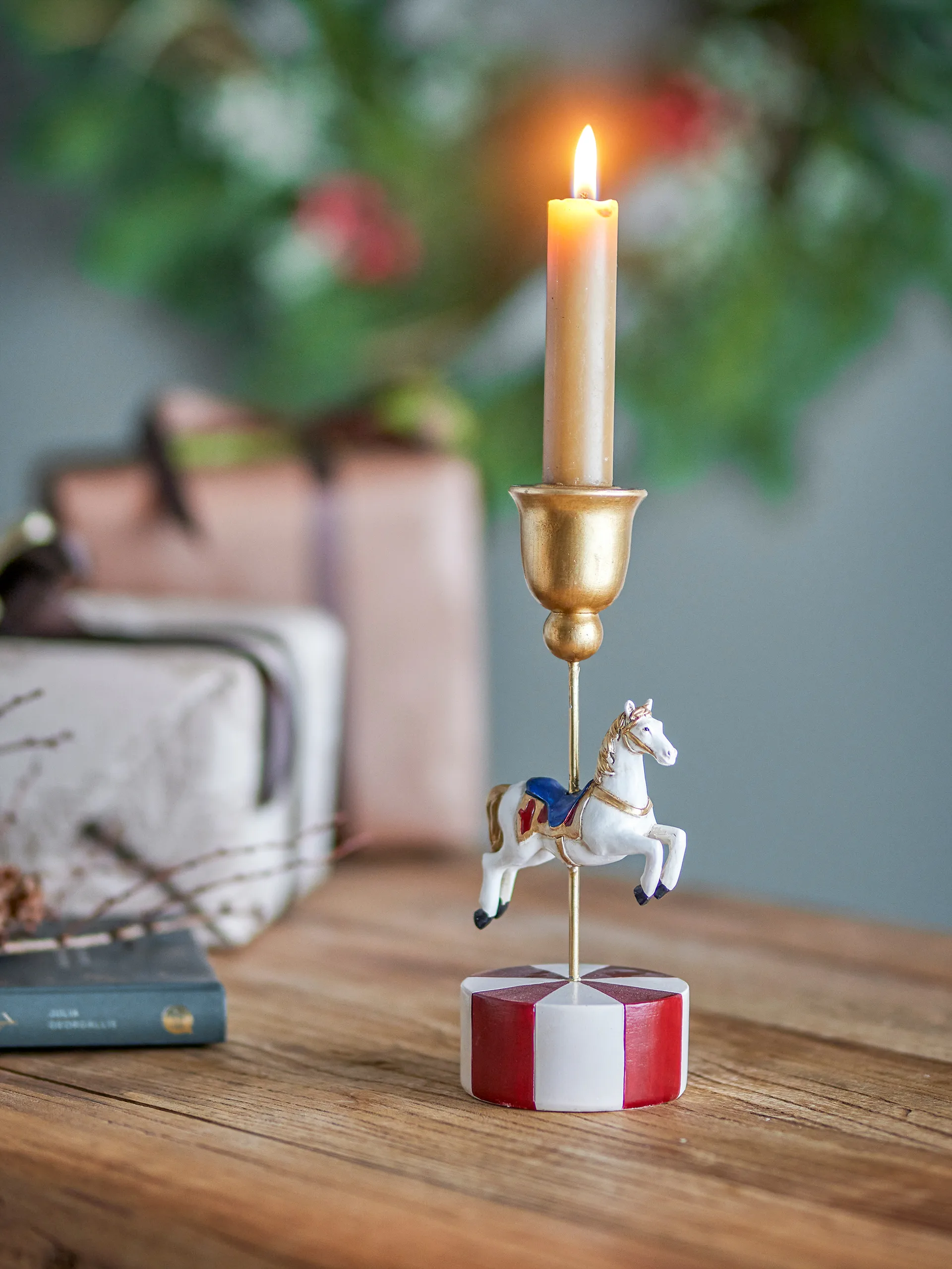 Merry-go-round Kerzenhalter, Weiß Bloomingville