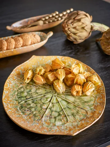 Milani Servierplatte Ø30 cm - Grün - Bloomingville