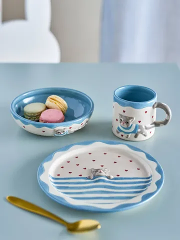 Mille Servierset - Katzen, 3-teilig - Bloomingville