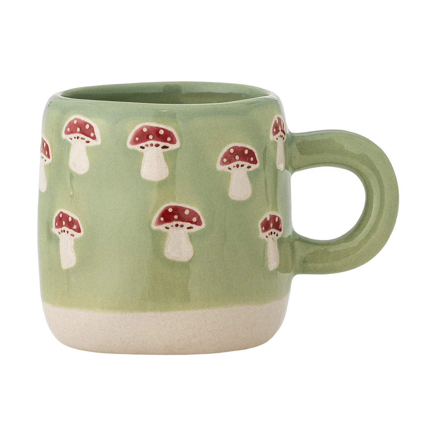 Millie Tasse 110 ml, Grün, Pilze Bloomingville