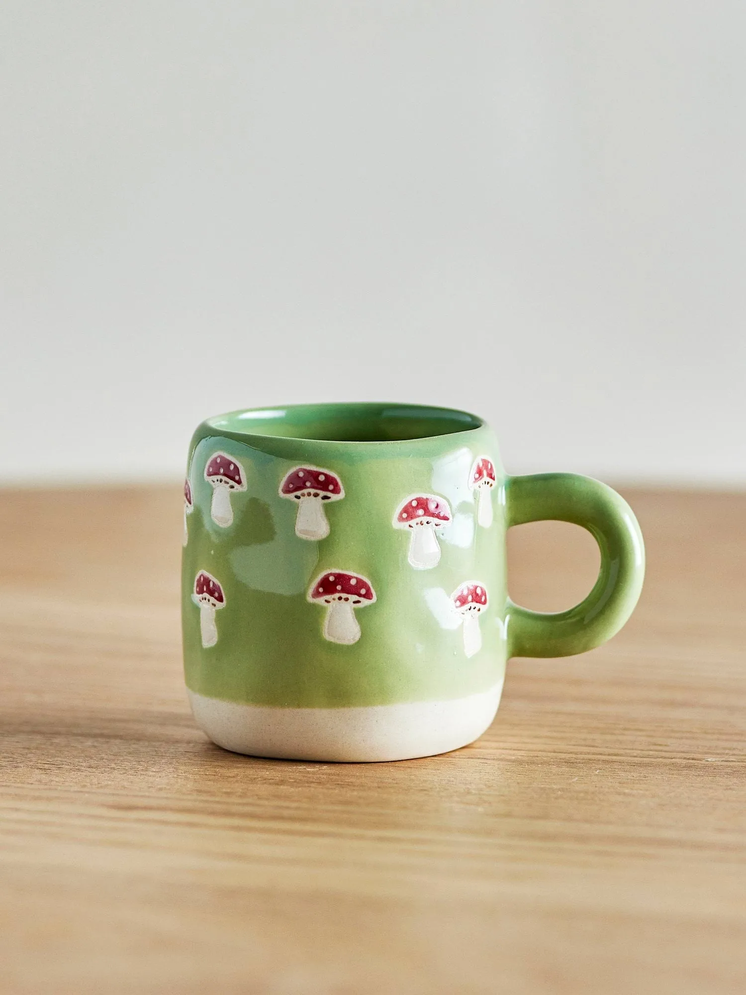 Millie Tasse 110 ml, Grün, Pilze Bloomingville