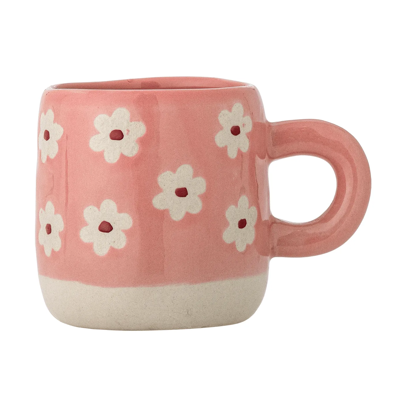 Millie Tasse 110 ml, Rosa, Blumen Bloomingville